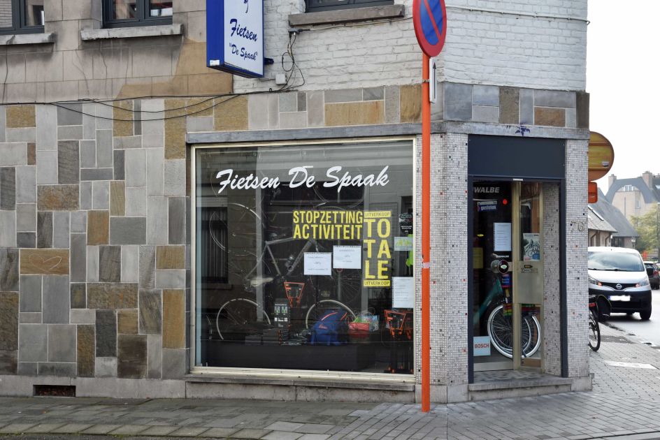 Fietsenwinkel De Spaak stopt in Halle - Persinfo.org