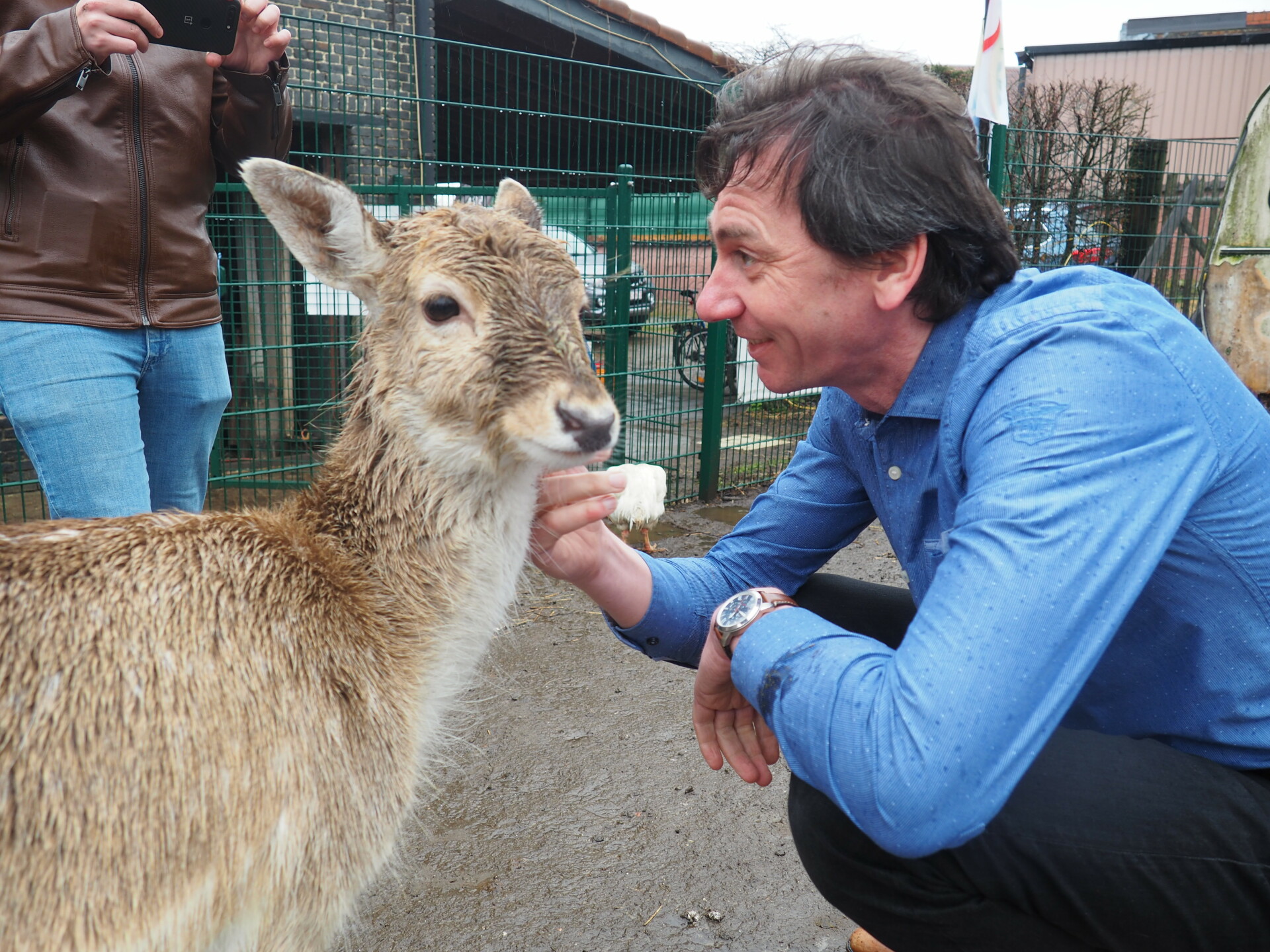 Komiek Gabriëls blijkt grote dierenfan te zijn.