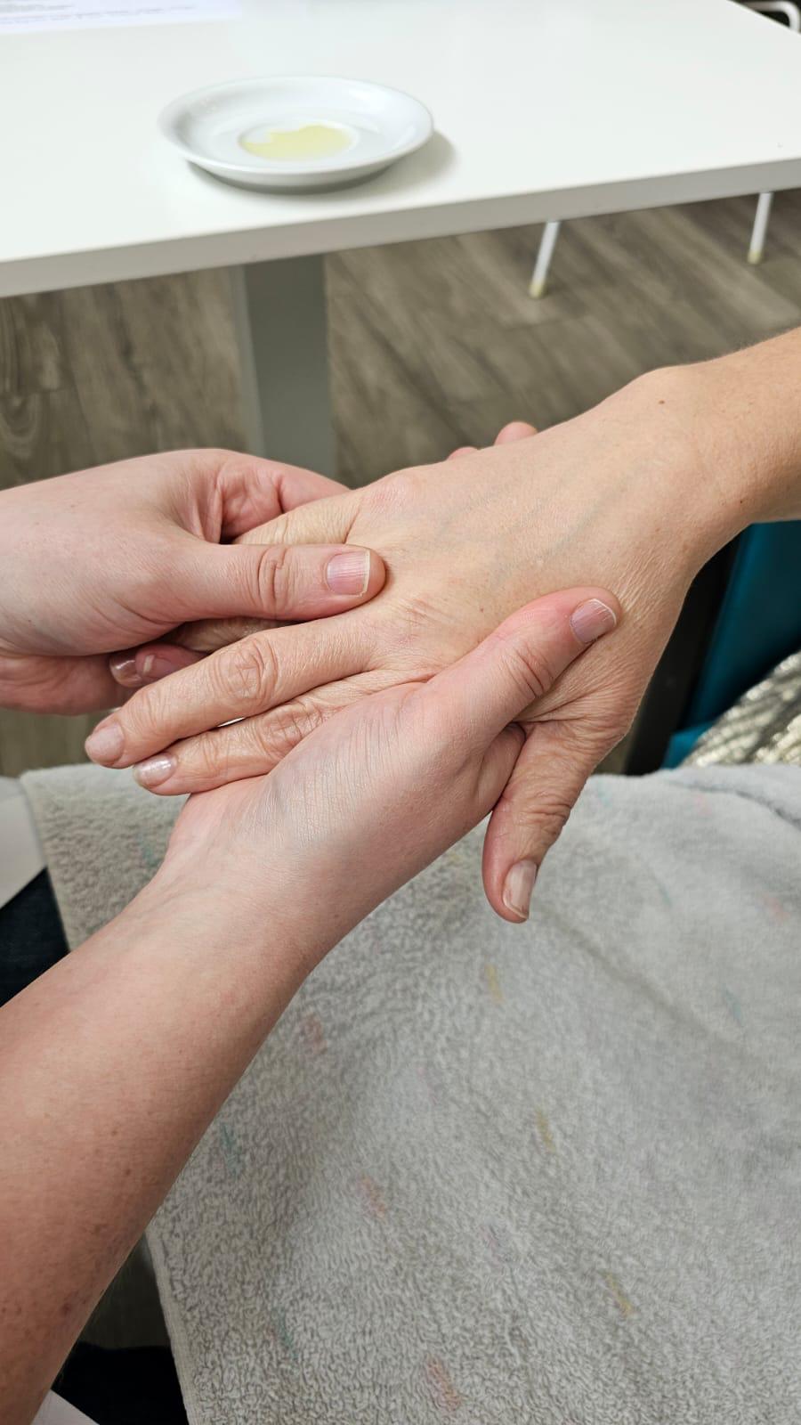 verwenmoment handmassage